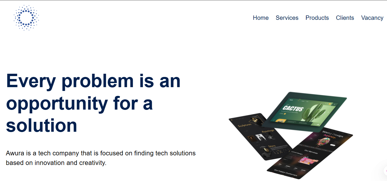 Awura Tech PLC – Landing Page